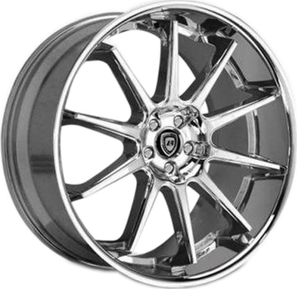 Lexani R10 8.5x20 5x130 ET 40 Dia 74 Chrome