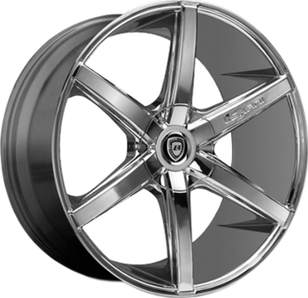 Lexani R6 10x24 5x150 ET 35 Dia 110 Chrome