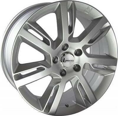 Lorenso 1412 7x16 5x108 ET 49 Dia 67.1 silver