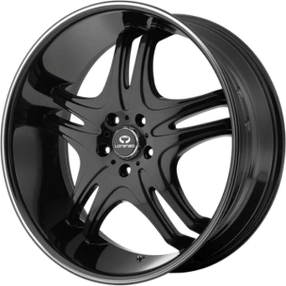 Lorenzo WL31 8x22 5x114 ET 38 Dia 72 Black