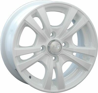 LS 141 6x14 4x100 ET 38 Dia 73 White