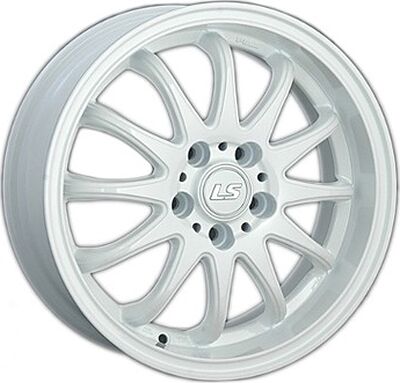 LS 299 6x15 5x100 ET 40 Dia 57.1 White