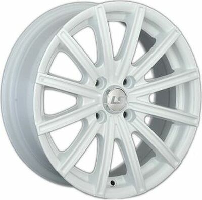 LS 312 6x14 4x98 ET 35 Dia 58.6 White