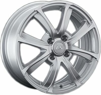 LS 313 6x15 4x100 ET 48 Dia 54.1 silver