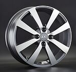 LS 948 6x16 4x100 ET 50 Dia 60.1 BK