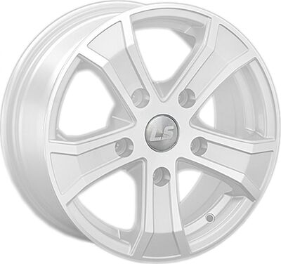 LS A5127 6.5x15 5x139.7 ET 40 Dia 98.5 White