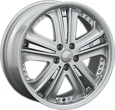 LS CW924 7.5x18 5x108 ET 49 Dia 67.1 silver