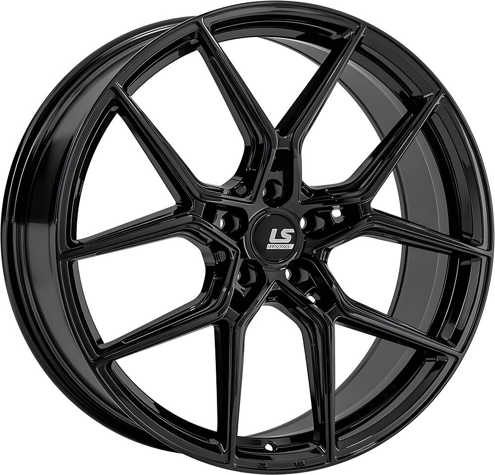 LS FlowForming LS RC100 9.5x22 5x108 ET 48 Dia 63.4 BK