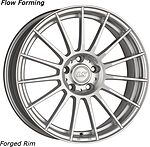 LS FlowForming RC05 7.5x17 5x108 ET 45 Dia 63.3 silver