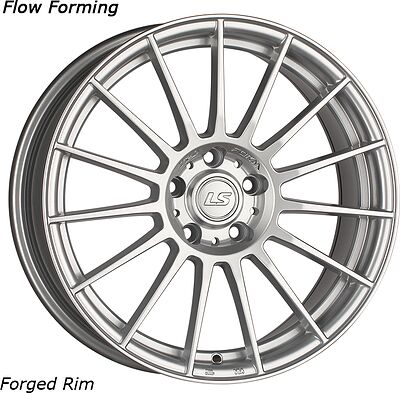 LS FlowForming RC05 7.5x17 5x114.3 ET 45 Dia 67.1 silver