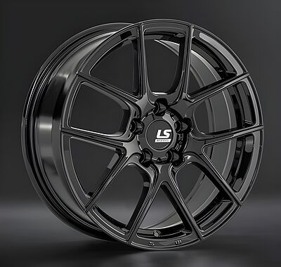 LS FlowForming RC06 7.5x17 5x112 ET 30 Dia 66.6 BK