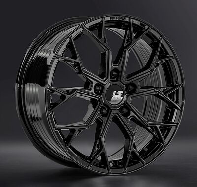 LS FlowForming RC108 7.5x17 5x114.3 ET 40 Dia 67.1 BK