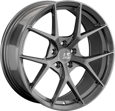 LS FlowForming RC66 8x18 5x108 ET 36 Dia 65.1 BK