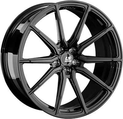 LS Forged LS FG01 10x21 5x112 ET 20 Dia 66.6 BK