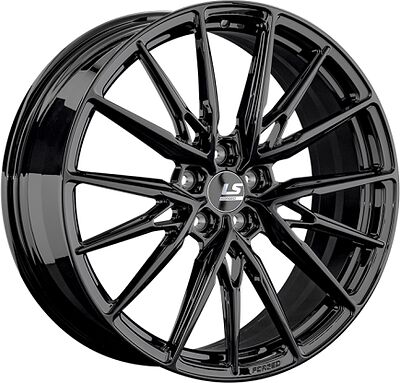 LS Forged LS FG28 8.5x20 5x108 ET 40 Dia 63.3 BK