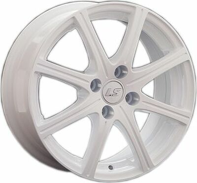 LS H3001 6x15 4x100 ET 40 Dia 73.1 White