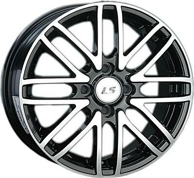 LS H3002 (7636) 6x15 4x100 ET 48 Dia 54.1 silver