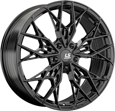 LS RC83 8.5x20 5x108 ET 30 Dia 65.1 BK