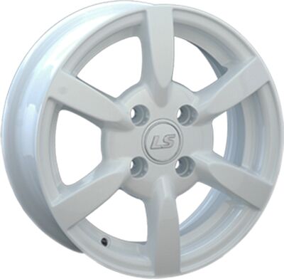 LS ZT386 5.5x14 4x100 ET 40 Dia 73.1 White