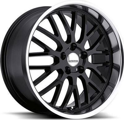 Lumarai Kya 8x18 5x120 ET 31 Dia 60.1 Gloss Black Mirror Lip