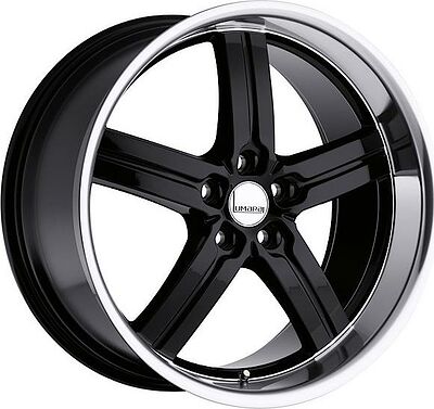 Lumarai Morro 8x18 5x120 ET 31 Dia 60.1 Gloss Black Mirror Lip