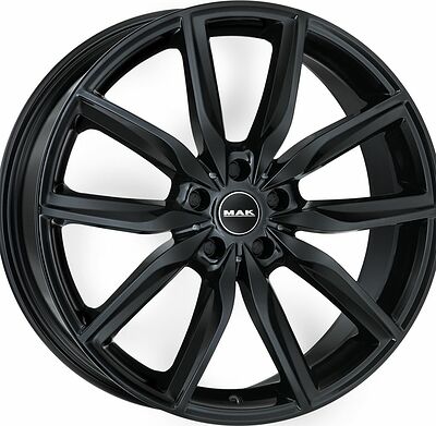 Mak Allianz 9.5x19 5x112 ET 39 Dia 66.6 Gloss Black