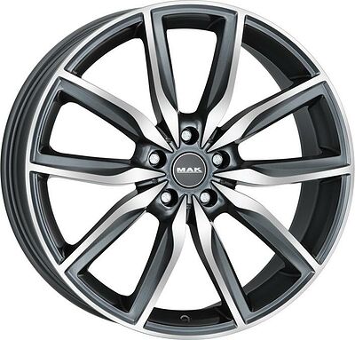 Mak Allianz 8x20 5x112 ET 27 Dia 66.6 Gunmetal