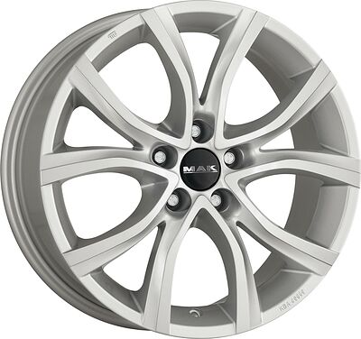 Mak Antibes 7.5x17 5x108 ET 45 Dia 65.1 silver