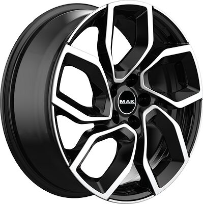 Mak Apollo 7x18 4x108 ET 35 Dia 65.1 Black Mirror