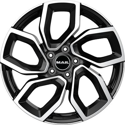 Mak Apollo 7x18 4x108 ET 35 Dia 65.1 Black Mirror