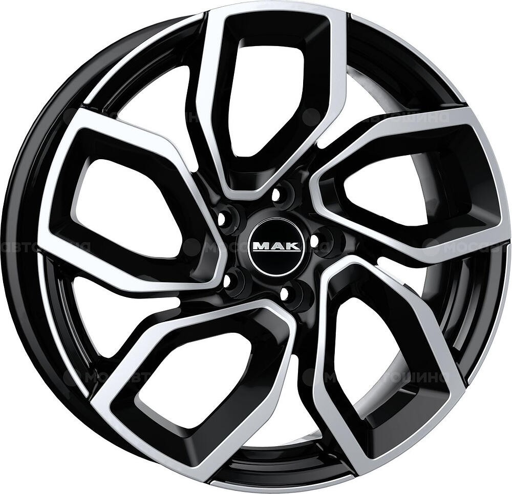 Mak Apollo 7x17 4x108 ET 25 Dia 65.1 Black Mirror