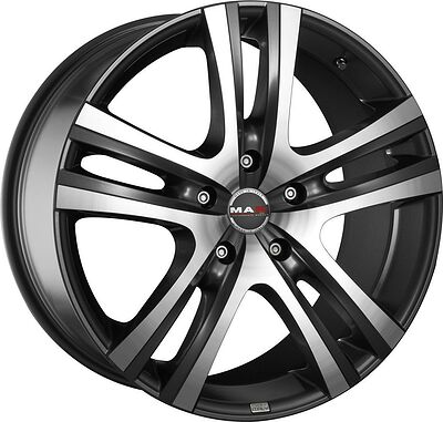 Mak Aria 6.5x16 5x160 ET 60 Dia 65.1 Gunmetal