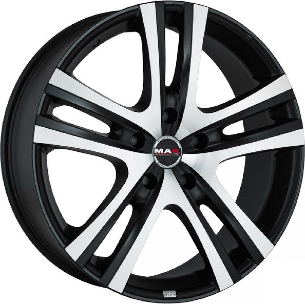 Mak Aria 6.5x16 6x139.7 ET 10 Dia 112 Ice Black