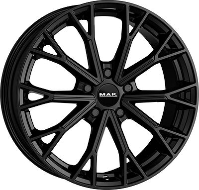 Mak Asphalt 8x19 5x112 ET 47 Dia 57.1 Gloss Black