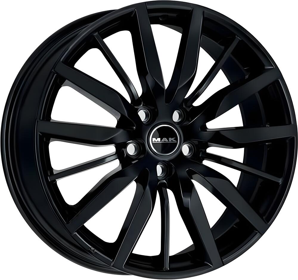 Mak Barbury 8x19 5x114.3 ET 40 Dia 76 Gloss Black
