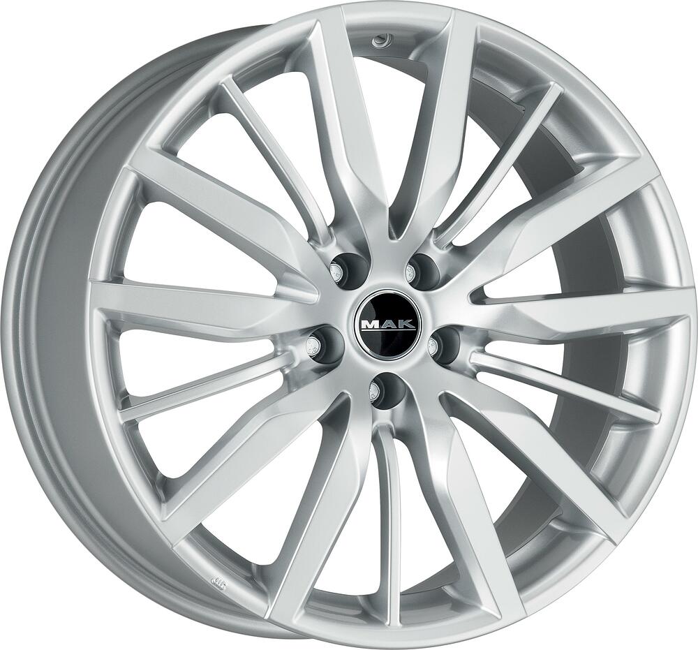 Mak Barbury 8x19 5x114.3 ET 40 Dia 76 silver