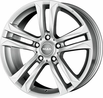 Mak Bimmer 7x16 5x120 ET 31 Dia 72.6 SILVER