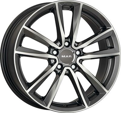 Mak Bremen 7.5x18 5x112 ET 44 Dia 66.6 Gunmetal