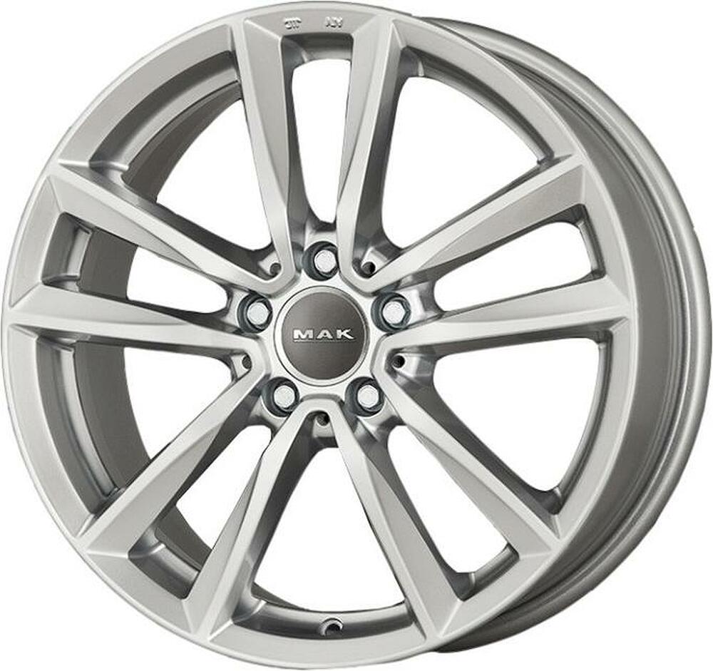 Mak Bremen W 8x17 5x112 ET 48 Dia 66 Black mirror