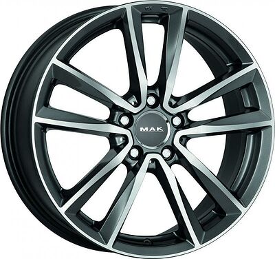 Mak Bremen W 8x17 5x112 ET 54 Dia 66.6 Gunmetal