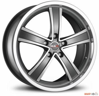 Mak Chrono 8.5x19 5x114.3 ET 40 Dia 76 Gunmetal