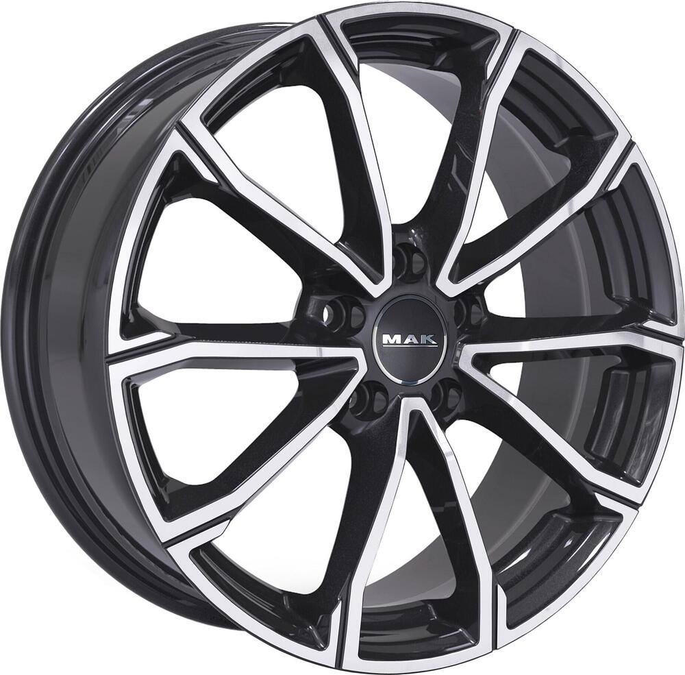 Mak DaVinci 7x17 5x108 ET 50 Dia 63.4 Gloss Black