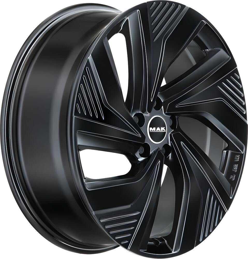 Mak Electra 8x19 5x112 ET 40 Dia 76 Black Mirror