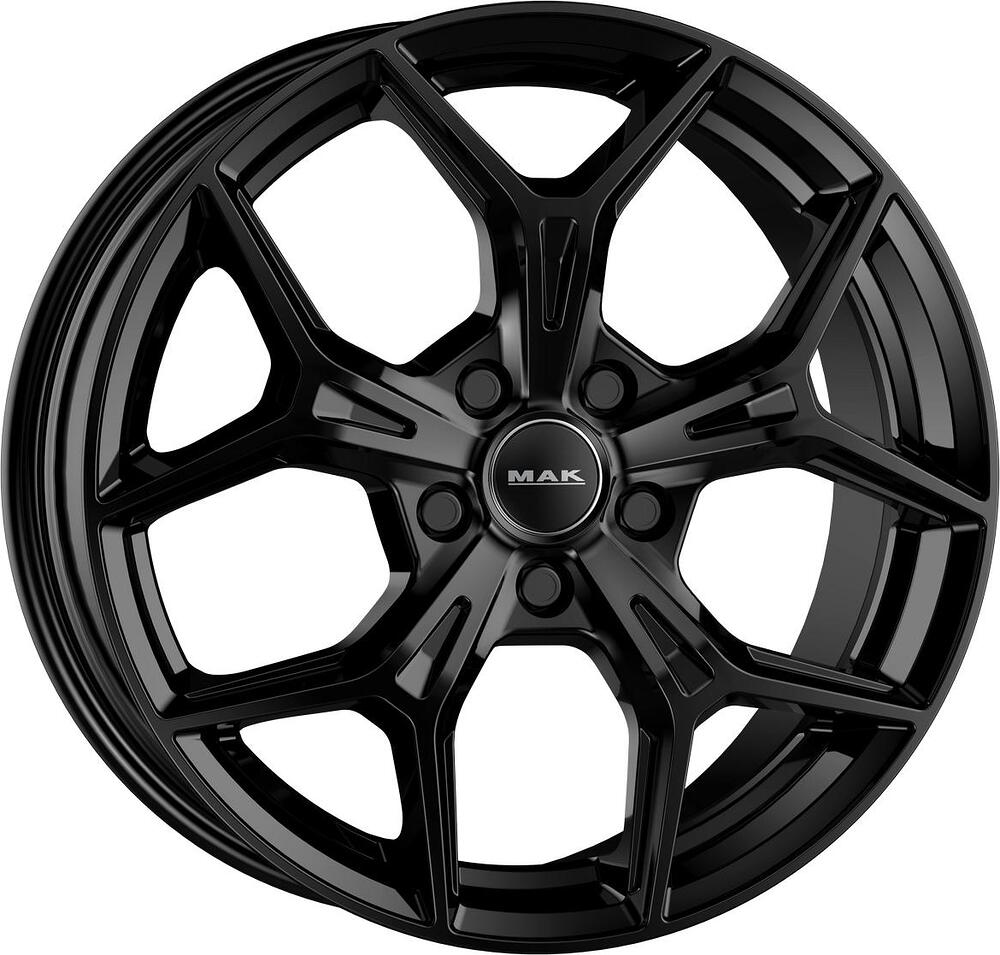 Mak Epica 8x18 5x112 ET 46 Dia 57.1 Gloss Black