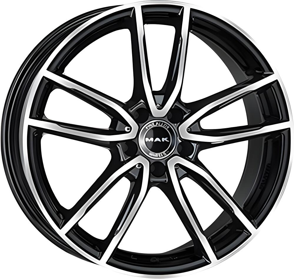 Mak Evo 9x18 5x112 ET 33 Dia 66.6 Black Mirror