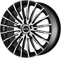 Mak Fatale 7.5x17 5x112 ET 43 Dia 76 Ice Black