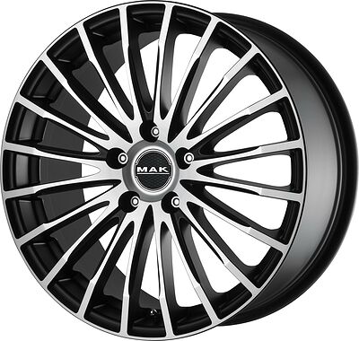 Mak Fatale 8x18 5x108 ET 45 Dia 72 Ice Black