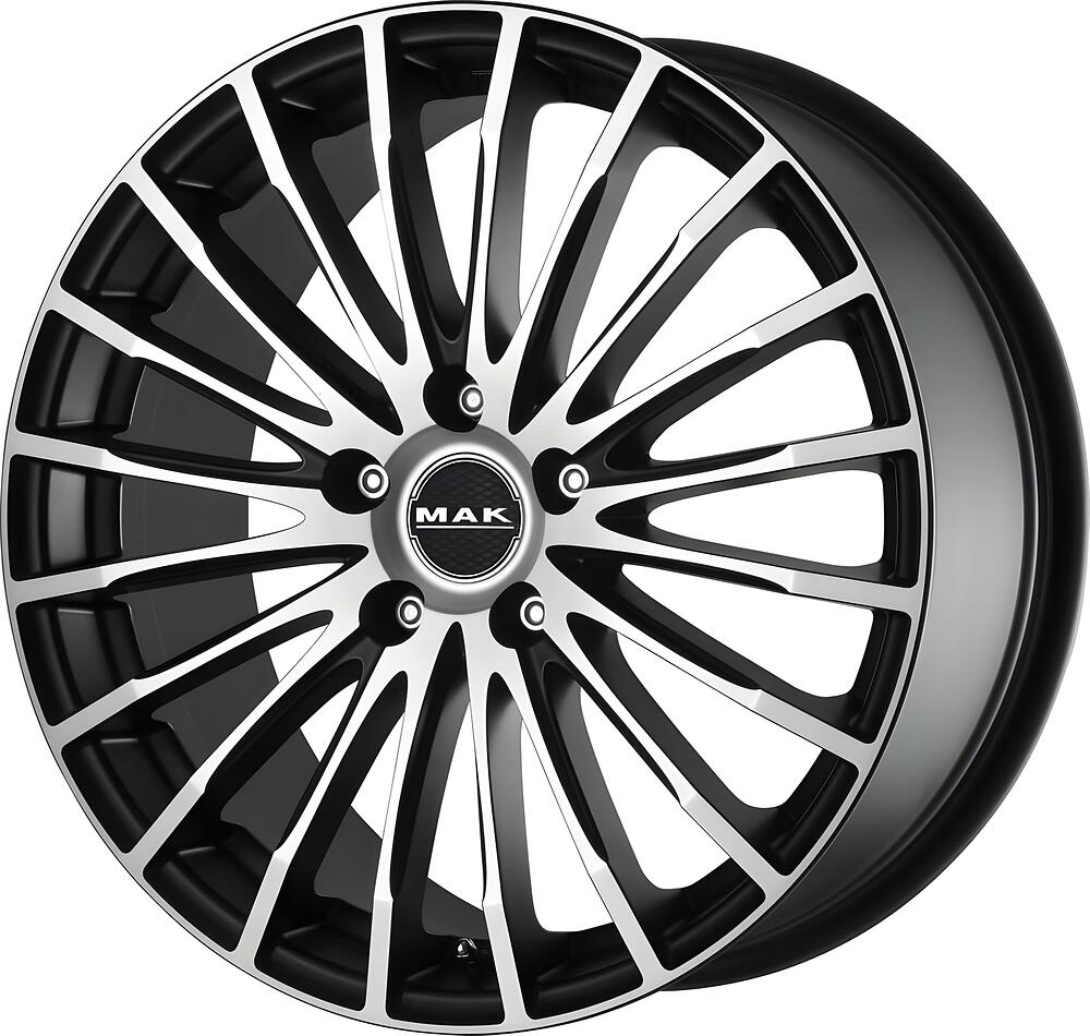 Mak Fatale 8.5x19 5x112 ET 32 Dia 76 Ice Black