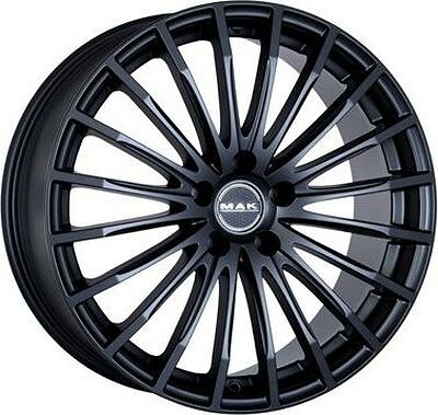 Mak Fatale 8x18 5x115 ET 20 Dia 71.6 Mat Black