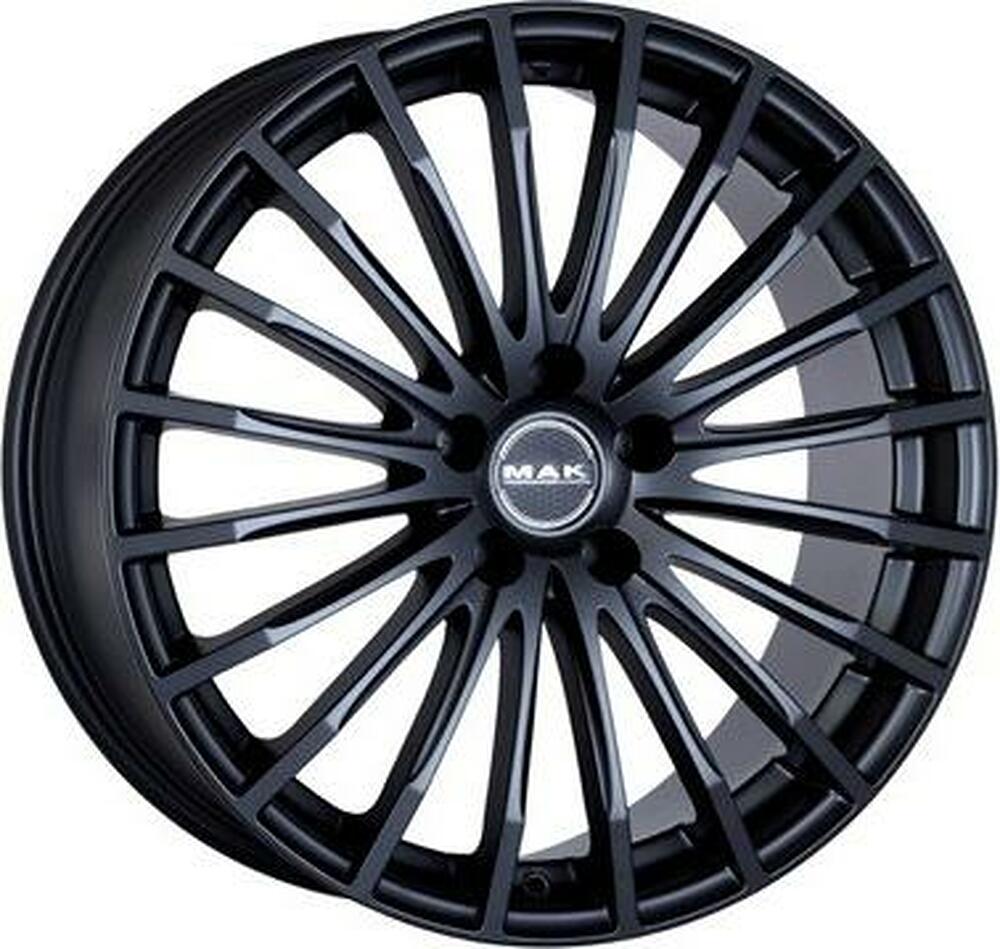 Mak Fatale 8.5x19 5x112 ET 48 Dia 76 Mat Black